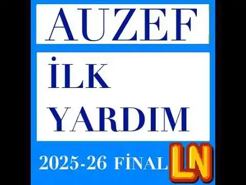 Video thumbnail for İlk Yardım 2025-2026 Final