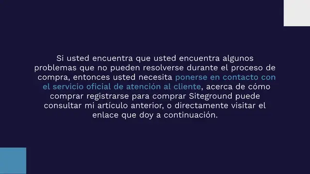 Video thumbnail for Siteground Contacto: ¿De qué se trata? (en 2023)