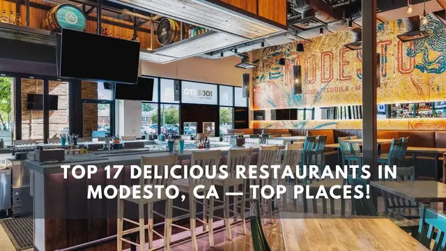 Video thumbnail for Top 17 Delicious Restaurants in Modesto, CA — Top Places!