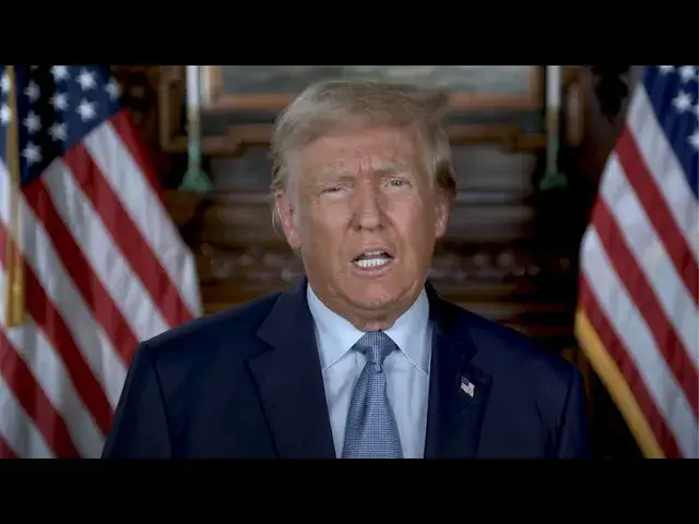 Video thumbnail for Trump Sends Thanksgiving Message - What He Said Has Democrats Shaken