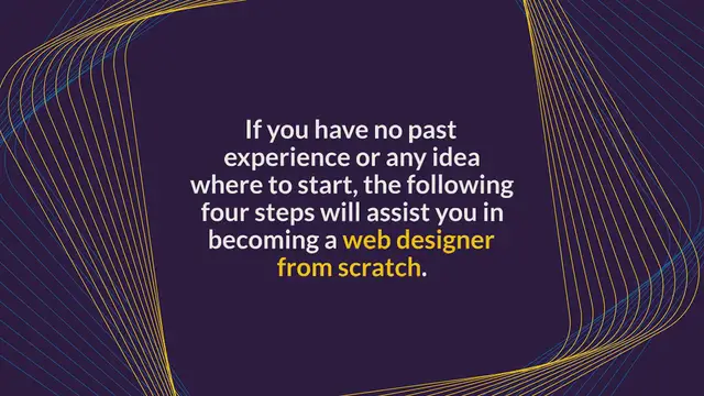 Video thumbnail for 4 Steps To Become A Web Designer From Scratch