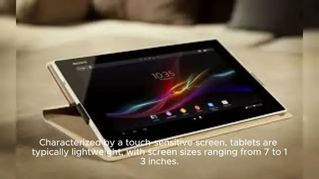 Video thumbnail for Tablet