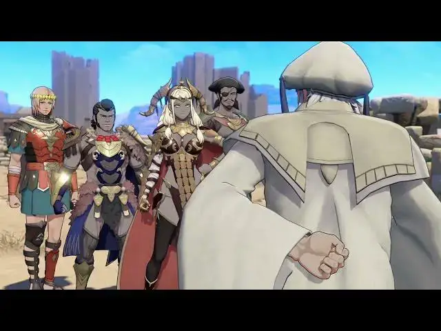 Video thumbnail for Fire Emblem: Fortune's Weave - 1 Theodora Path Ch 9: Zenon Makes Theodora New Warding Chain
