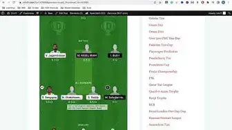 Video thumbnail for PRS vs PRT Dream11 Prediction PRS vs PRT Dream11 Team PRS vs PRT Dream11 Team Today Playing 11