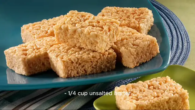 Video thumbnail for rice krispie treat recipe