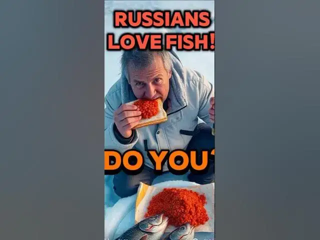 'Video thumbnail for 1 FISH RUSSIANS LOVE! DO YOU? #moscowlife #shorts #russianfish'
