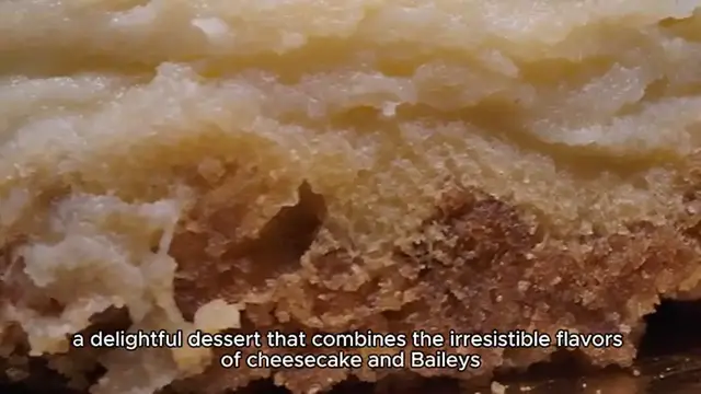 Video thumbnail for baileys cheesecake recipe