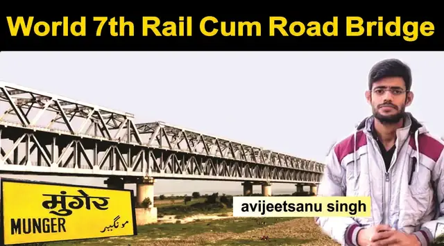 'Video thumbnail for Munger ganga bridge'