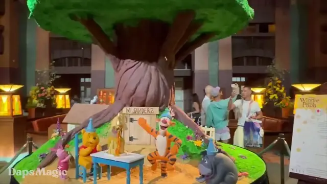 Video thumbnail for Winnie the Pooh Confectionery at Disney's Grand Californian Hotel & Spa 4K