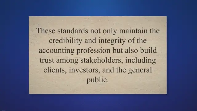 Video thumbnail for Ethics in the Accounting Profession