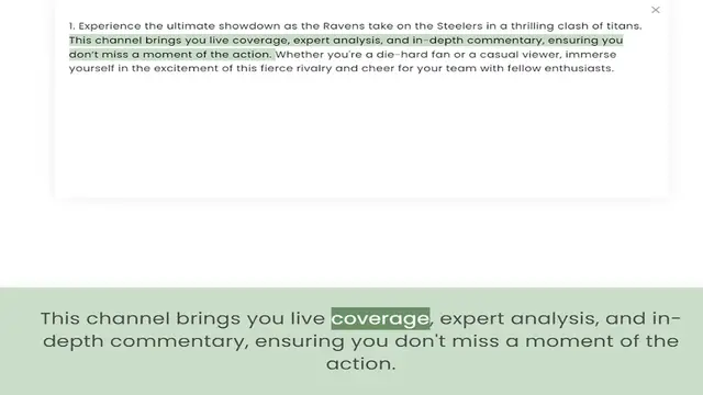 Video thumbnail for This channel brings you live coverage, expert analysis, and in-depth commentary, ensuring you don’t miss a moment of the action. Whether you're a die-hard fan or a casual viewer, immerse yourself in the excitement of this fierce rivalry a