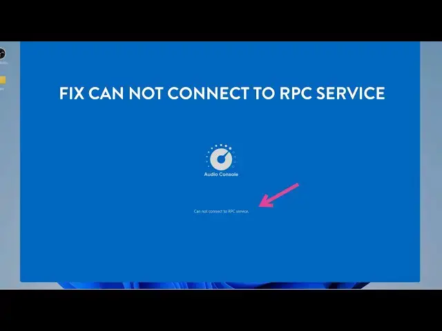 'Video thumbnail for Cannot Connect To RPC Service Realtek Audio Console [Solved]'