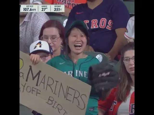 'Video thumbnail for Cal Raleigh DEMOLISHES His 58th Home Run of Season!'