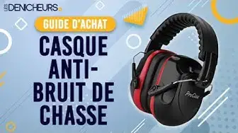 Video thumbnail for 👓 MEILLEUR CASQUE ANTI-BRUIT DE CHASSE - Comparatif & Guide d'achat