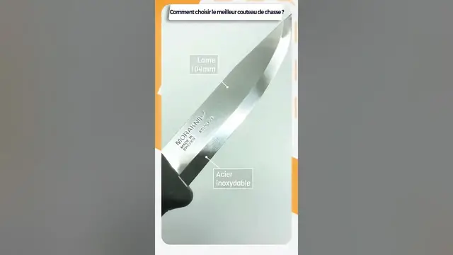 Video thumbnail for 🗡️Choisir le meilleur COUTEAU DE CHASSE ⛰️​💯​