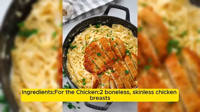 Video thumbnail for Chicken Alfredo Recipe