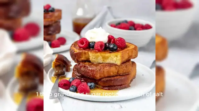 Video thumbnail for Easy French Toast Recipe