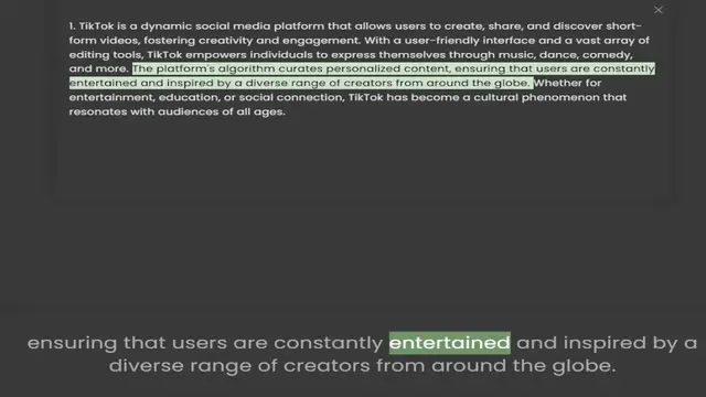 Video thumbnail for form videos, fostering creativity and engagement. With a user-friendly interface and a vast array of editing tools, TikTok empowers individuals to express themselves through music, dance, comedy, and more. The platform's algorithm curates
