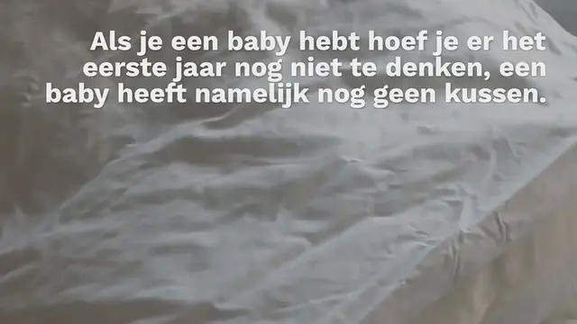 Video thumbnail for Beste kinderkussen een hoofdkussen Emma Matras