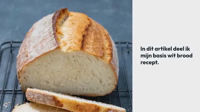 Video thumbnail for Recept wit brood bakken