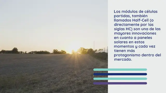 Video thumbnail for Diferencias entre paneles solares de células partidas y células completas