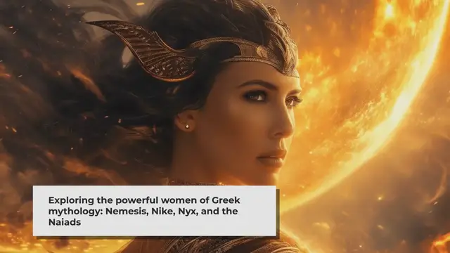Video thumbnail for Goddesses of Greek Mythology: Nemesis, Nike, Nyx, and the Naiads