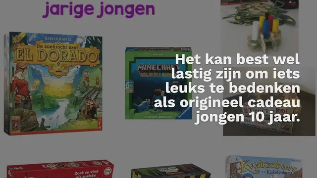 Video thumbnail for Cadeau jongen 10 jaar – Origineel speelgoed voor je zoon