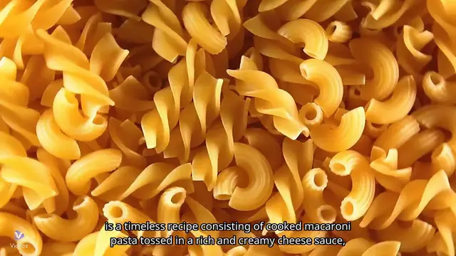'Video thumbnail for Macaroni and cheese '
