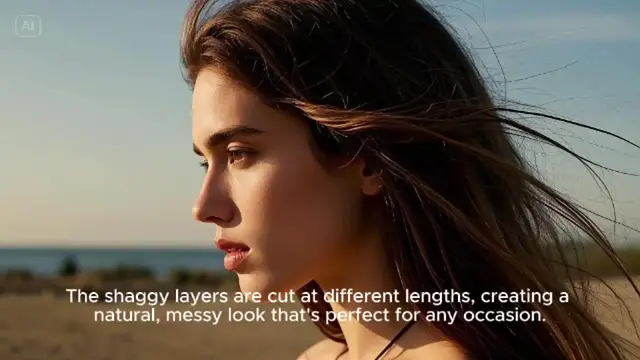 Video thumbnail for Long Shag haircut