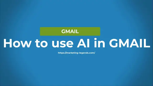 'Video thumbnail for How to use AI in GMAIL'