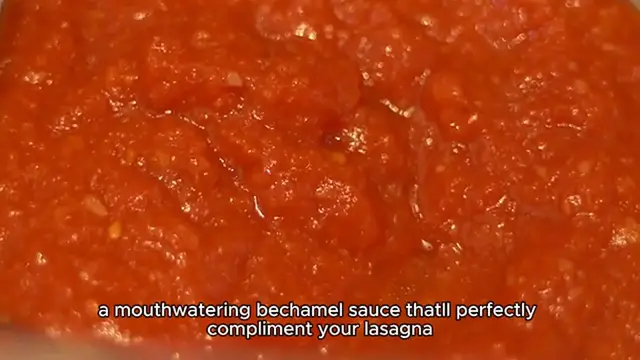 Video thumbnail for bechamel sauce recipe for lasagna