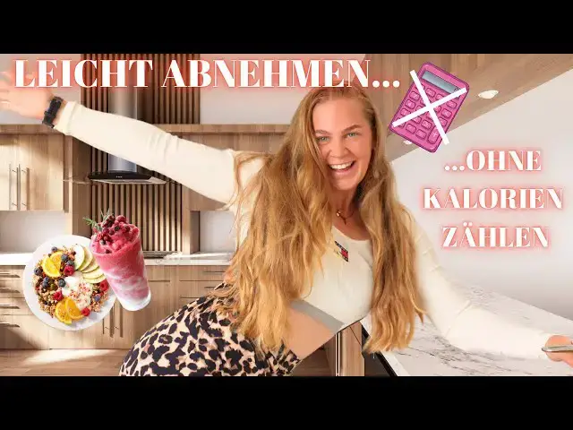 Video thumbnail for Abnehmen OHNE Kalorien zählen: SCHNELLSTER & EINFACHSTER WEG