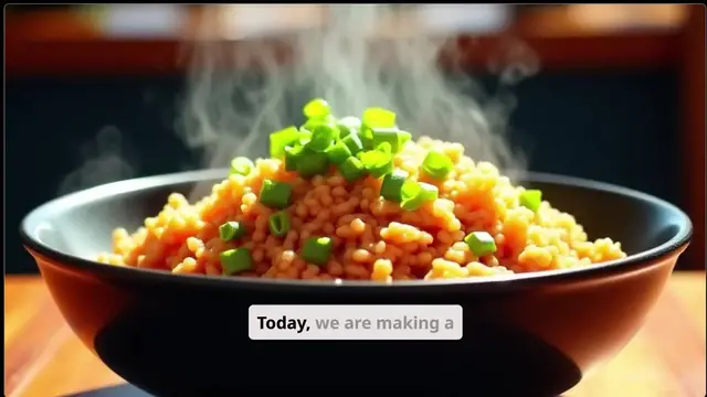 'Video thumbnail for Chicken Fried Rice Recipe'