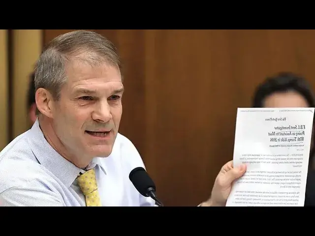 Video thumbnail for Jim Jordan Drops Bombshell: ‘Never Seen Anything Like This’