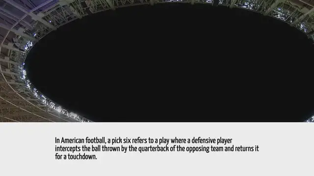Video thumbnail for What Does A Pick Six Mean In American Football