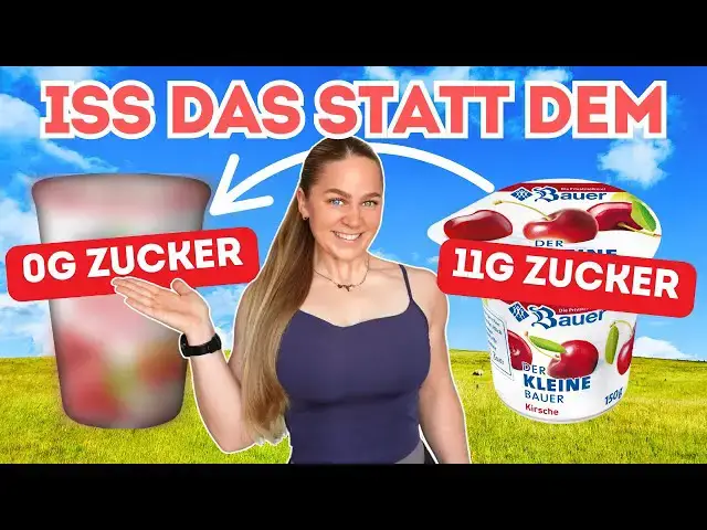 Video thumbnail for Iss DAS statt DEM: Alternativen OHNE Zucker zum Abnehmen