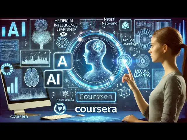 Video thumbnail for Coursera AI Courses: Unlock the Future of Artificial Intelligence Learning