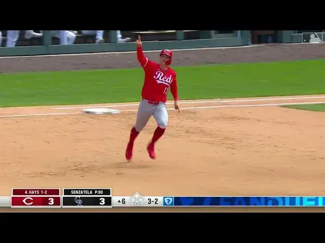 'Video thumbnail for Austin Hays CRUSHES His 2nd Homer of Game! | 5th HR of 2025 | Cincinnati Reds | 04/26/2025'