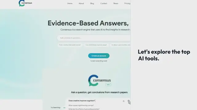 Video thumbnail for Top 20+ AI Tools for Research