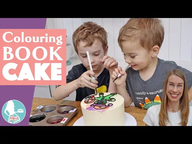 'Video thumbnail for How to Make a Colouring Book CAKE!'