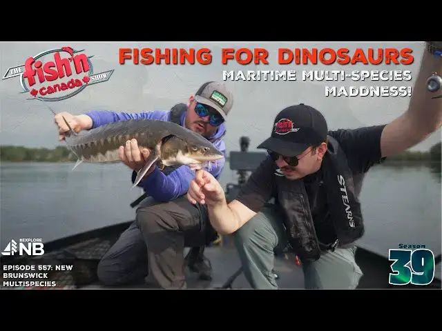 'Video thumbnail for Fishing for DINOSAURS in New Brunswick! | The Fish'n Canada Show'