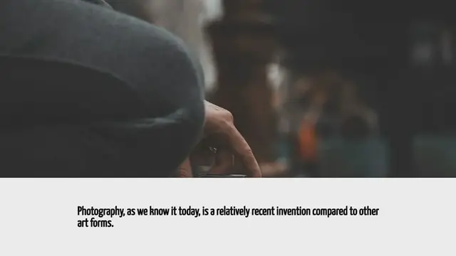 'Video thumbnail for How Old Is Photography'
