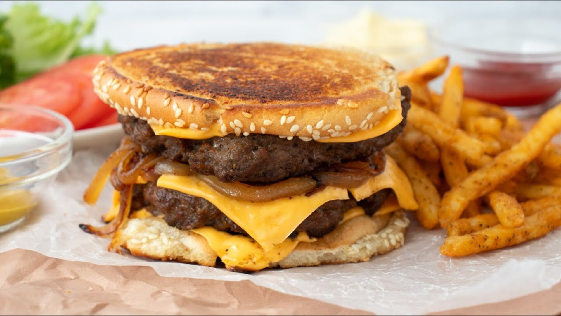 Video thumbnail for Copycat Five Guys "Secret Menu" Double Patty Melt Recipe