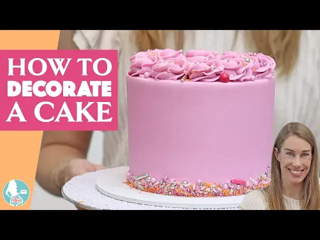 'Video thumbnail for How to Decorate a Cake'