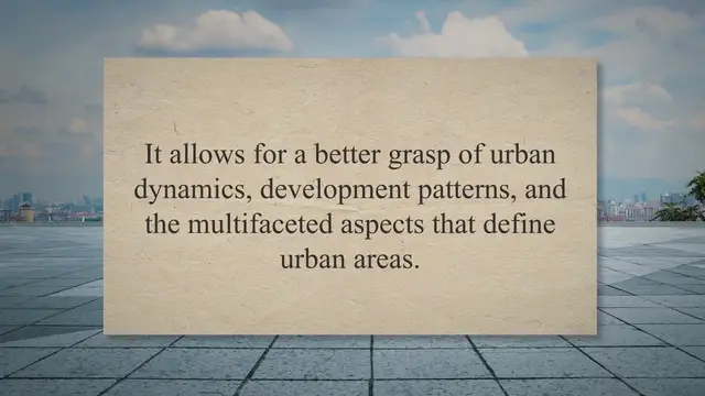 Video thumbnail for Characteristics of Cities