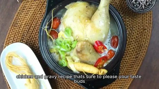 'Video thumbnail for Chicken and Gravy Recipe'