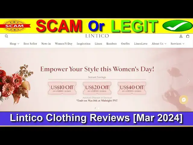 Video thumbnail for Lintico Clothing Reviews ⚠️(( BEWARE IN 2024! ))⚠️Is Linticoshop.com SCAM or LEGIT ?⚠️😲