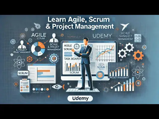 Video thumbnail for Project Management on Udemy: Agile, Scrum, and Waterfall