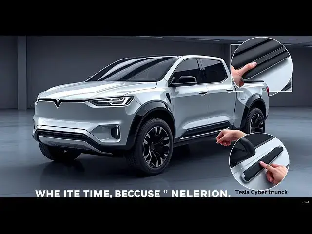 Video thumbnail for How to Fix Tesla Cybertruck Exterior Trim Detachment in 5 Minutes