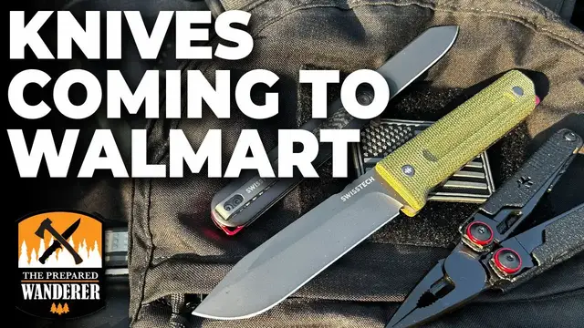 'Video thumbnail for NEW BUDGET Knives Coming To Walmart! Bushcraft & Survival Knife'